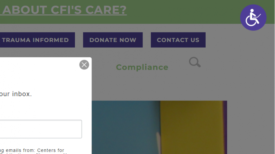 New, rare feature on Centers for Independence’s website makes it easier to use for people with disabilities