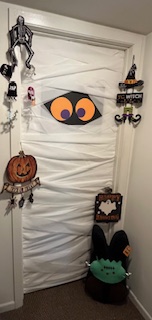 Halloween door- Mummy